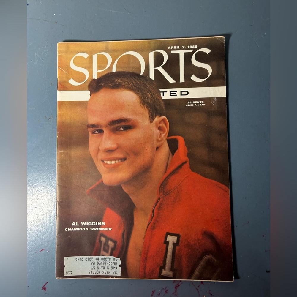 Sports Illustrated Magazine April 2, 1956 Al Wiggins Cover